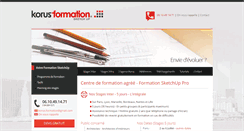 Desktop Screenshot of formation-sketchup.fr