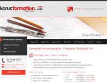 Tablet Screenshot of formation-sketchup.fr